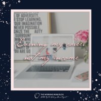 Earning my career, not my&nbsp;income